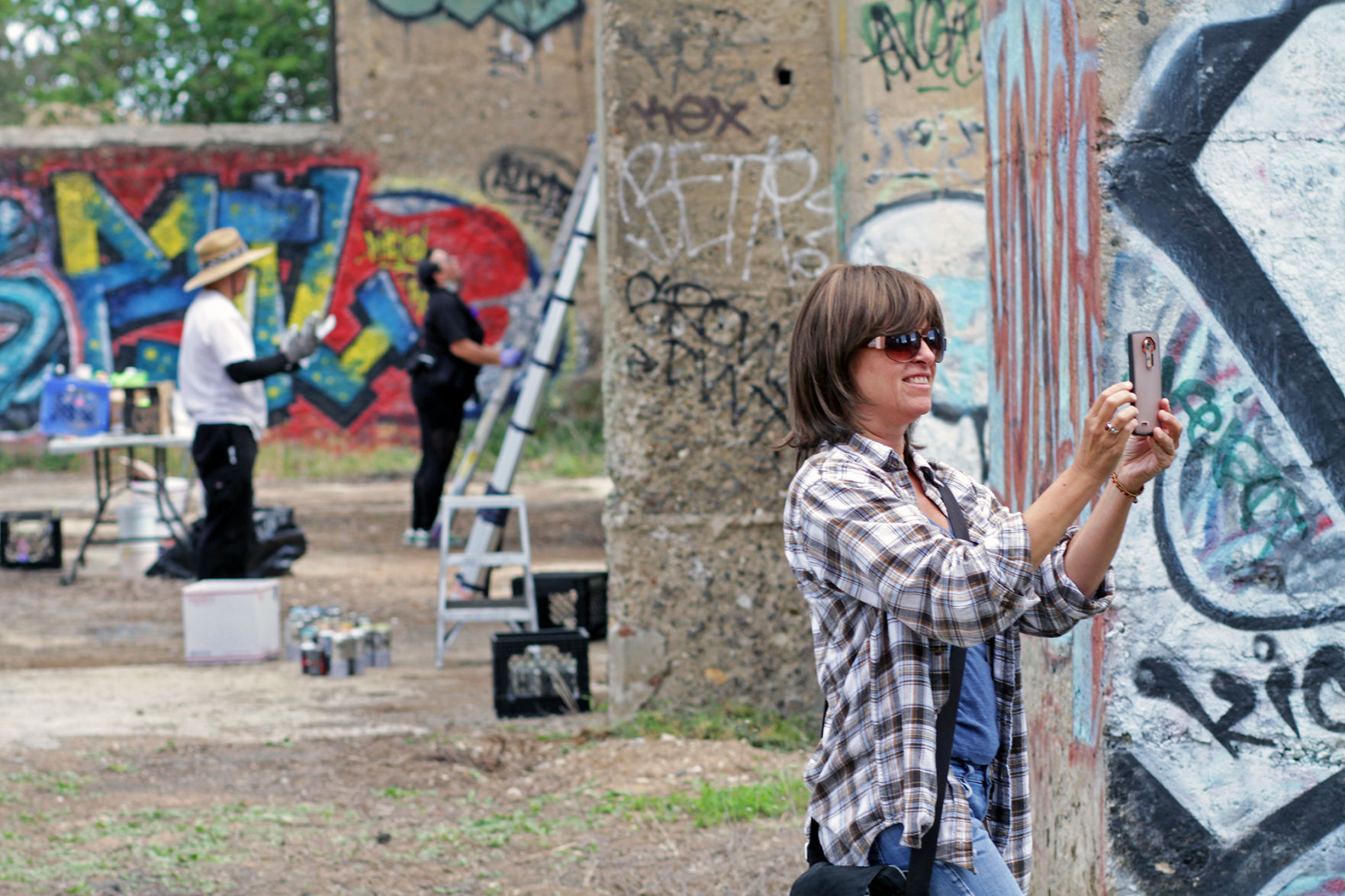 Graffiti tour in American Canyon